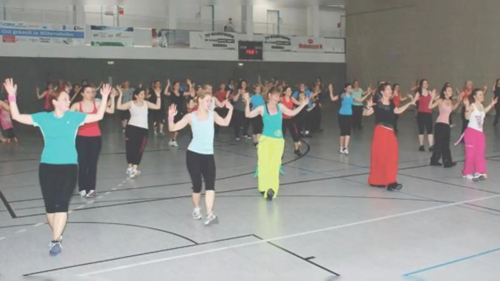 Auch Zumba gehört zu den Sportarten, die man beim TSV mit viel Spaß und viel Effekt trainieren kann. 	 (Foto: VA)