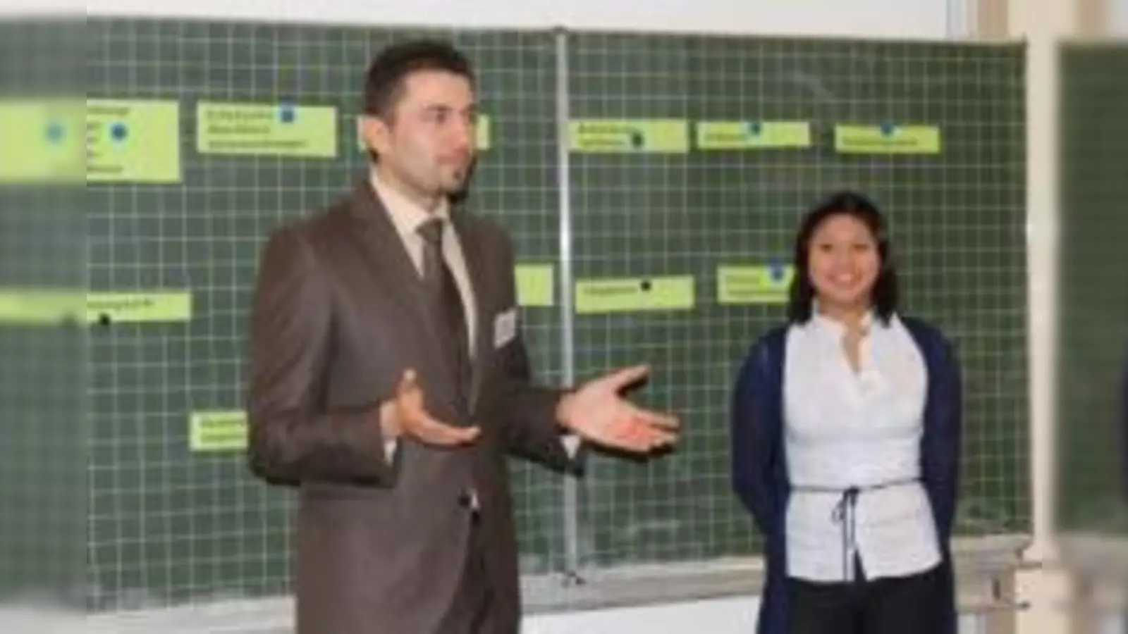 Workshop mit Frau Nguyen und Herrn Markic           Foto:privat