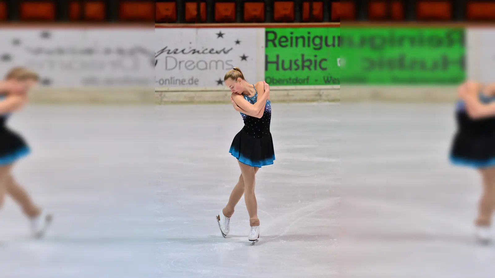 Carola Kirchhofer gehört zu den erfolgreichen Tänzerinnen des ERSCO. Wer Eistanz erleben möchte, sollte den Fun-Cup am 2. Februar nicht verpassen. (Foto: VA)