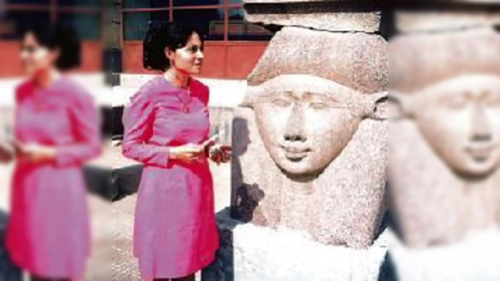 Eindrücke aus dem Leben gegriffen: Ägypten ist das Thema in der Stadtbibliothek Harthof. (Foto: VA)