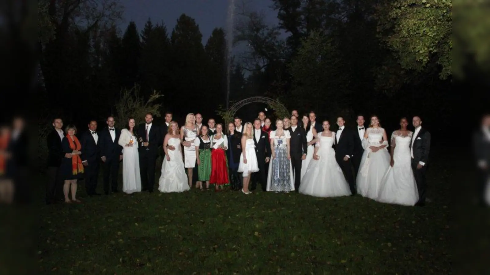 Romantischer Abend: Die Insel-Mühle lud jung verheiratete Paare zu einer Nachfeier ein. (Foto: Insel Mühle)