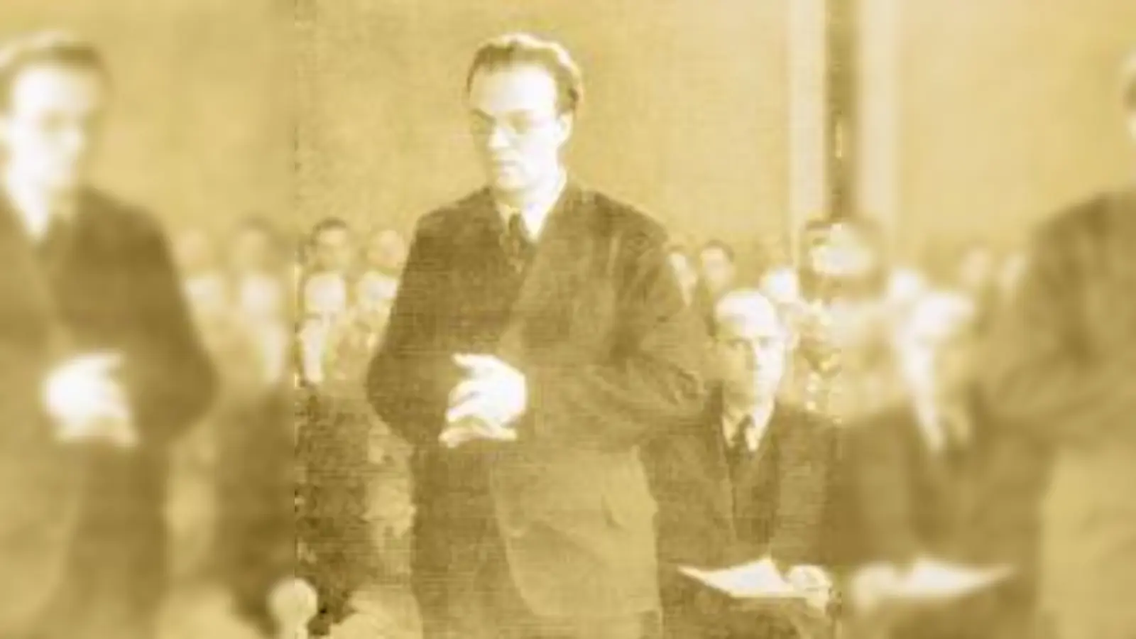 1944 wurde Alfred Delp in St. Georg verhaftet. 1945 wurde ihm der Prozess gemacht.  	 (Foto: pa, Erzbistum)