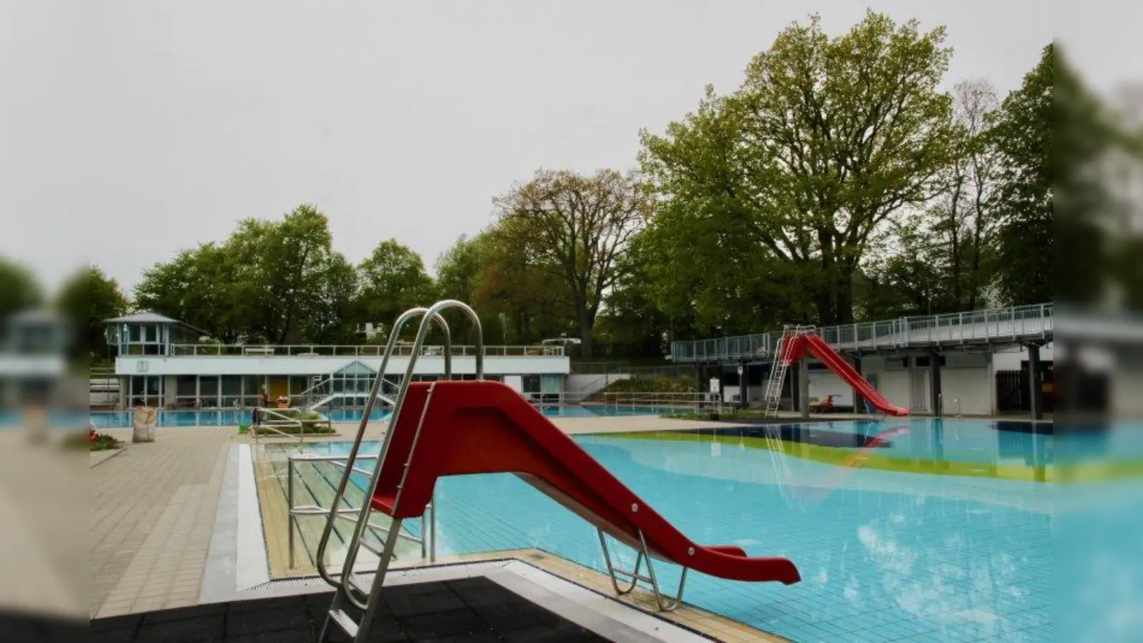 Alles bereit! Ab 10. Mai ist das Gautinger Bad geöffnet. Die Saison dauert bis voraussichtlich 10. September. (Foto: us)