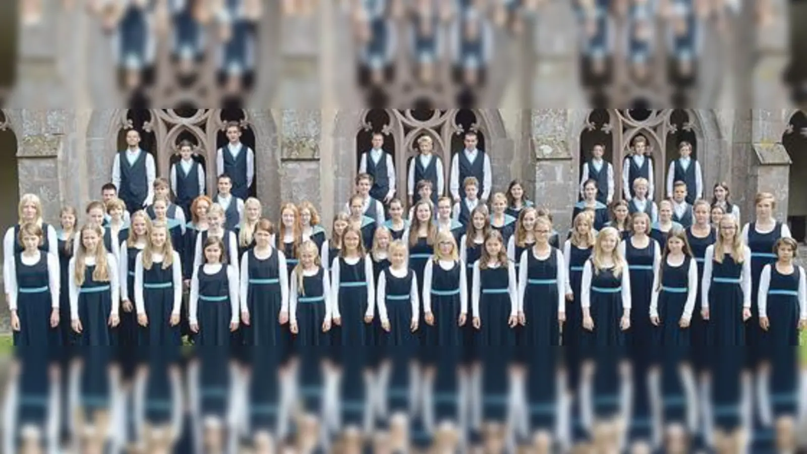 Der Kinder- und Jugendchor der Schola Cantorum Weimar.	 (Foto: Vincenz von Roda)