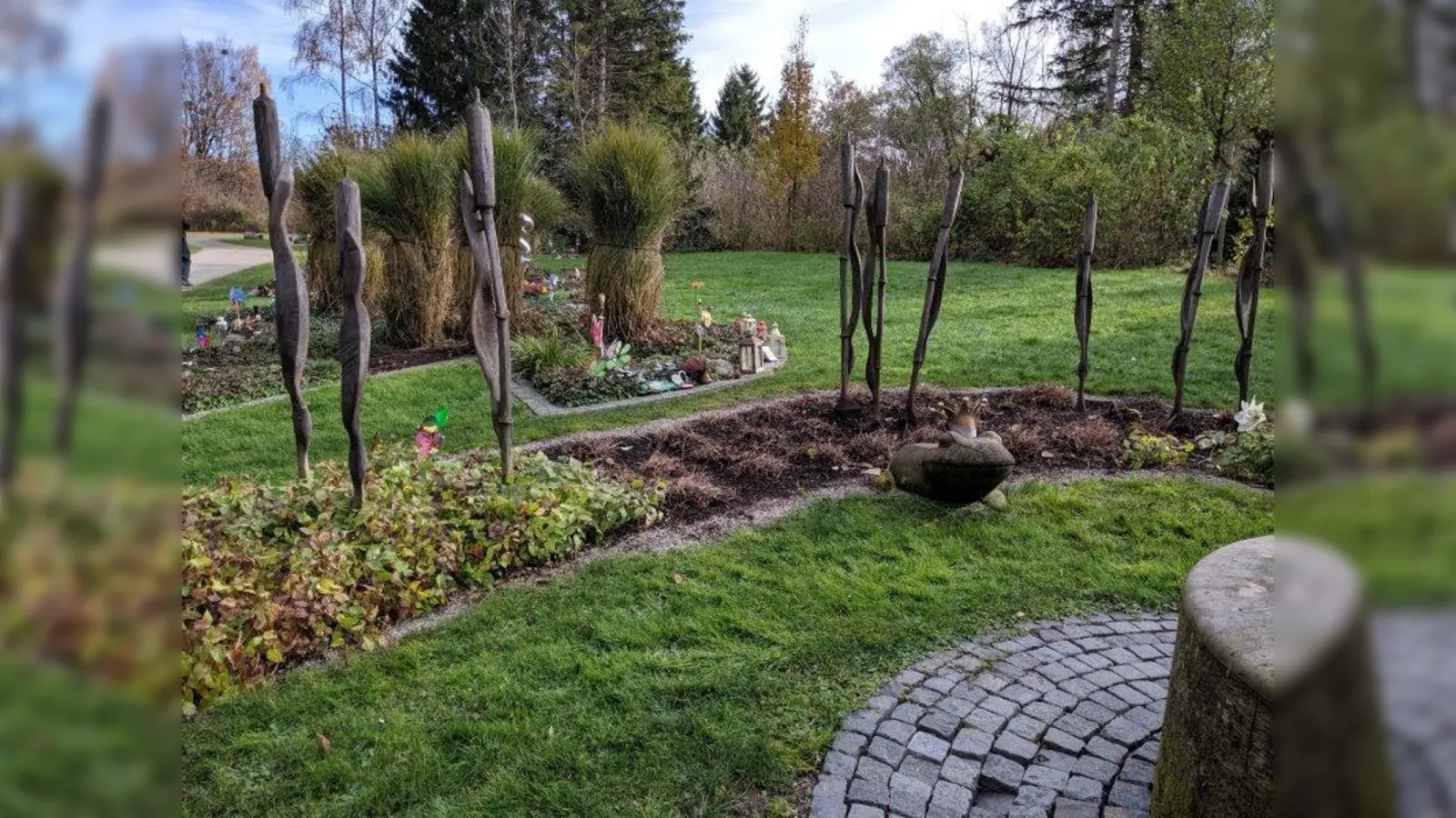 Am Waldfriedhof haben trauernde Eltern und Verwandte die Möglichkeit ihrer „Sternenkinder“ zu gedenken. (Foto: Alexandra Gaßmann)