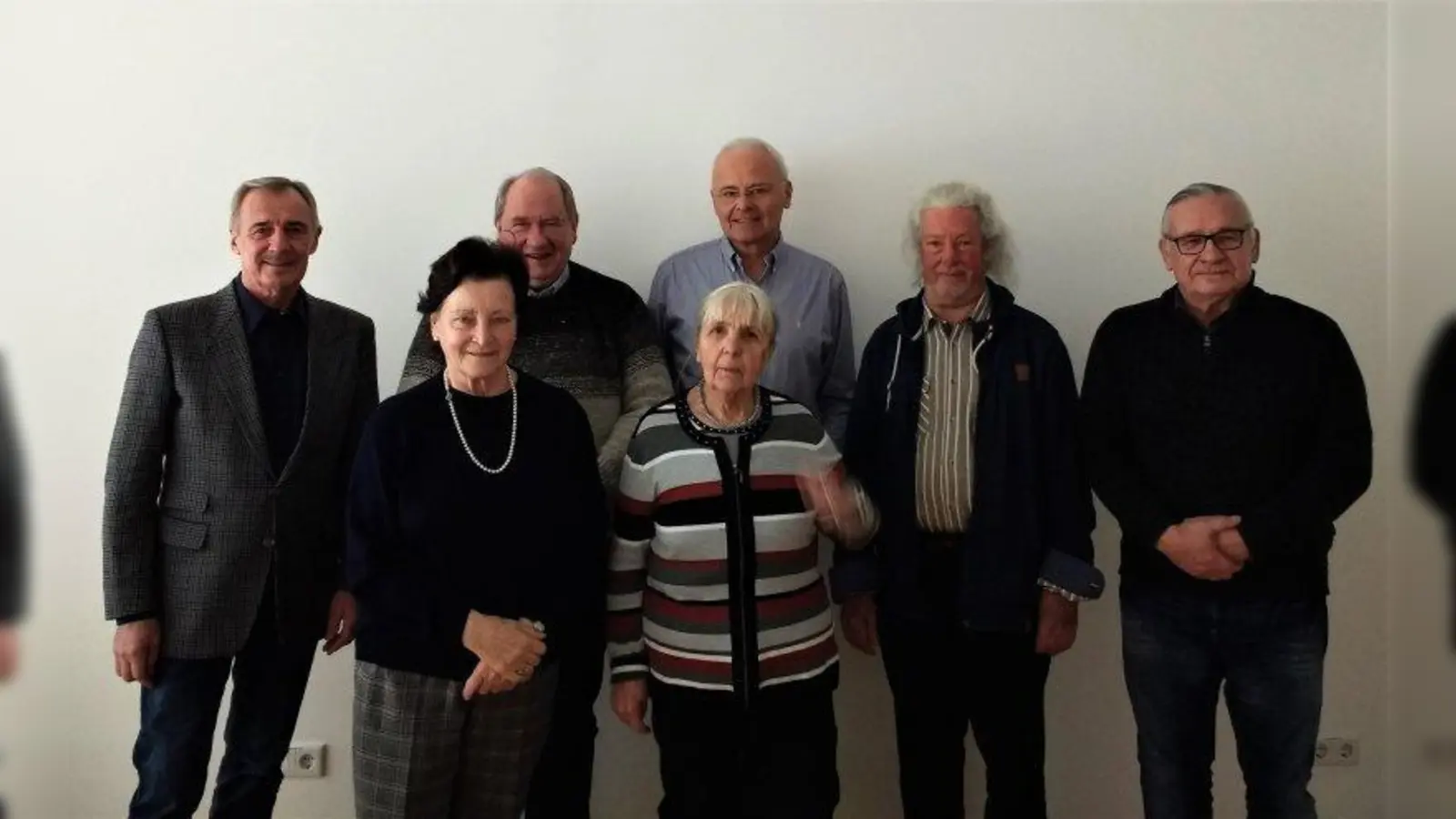 Die Seniorenvertreter für Sendling-Westpark (von links): Werner Wolf, Karin Singer-Mayr, Wolfram Decker, Susanne Widmayer, Dr. Dieter Gebauer, Richard Stahnsdorf, Herbert Stubner. (Foto: SV)
