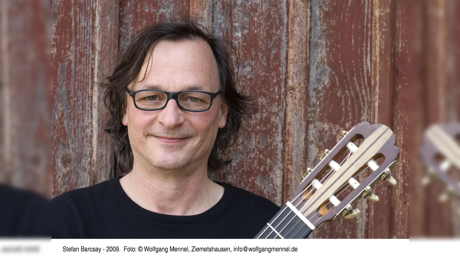 Gitarrist Stefan Barcsay. (Foto: Wolfgang Mennel)