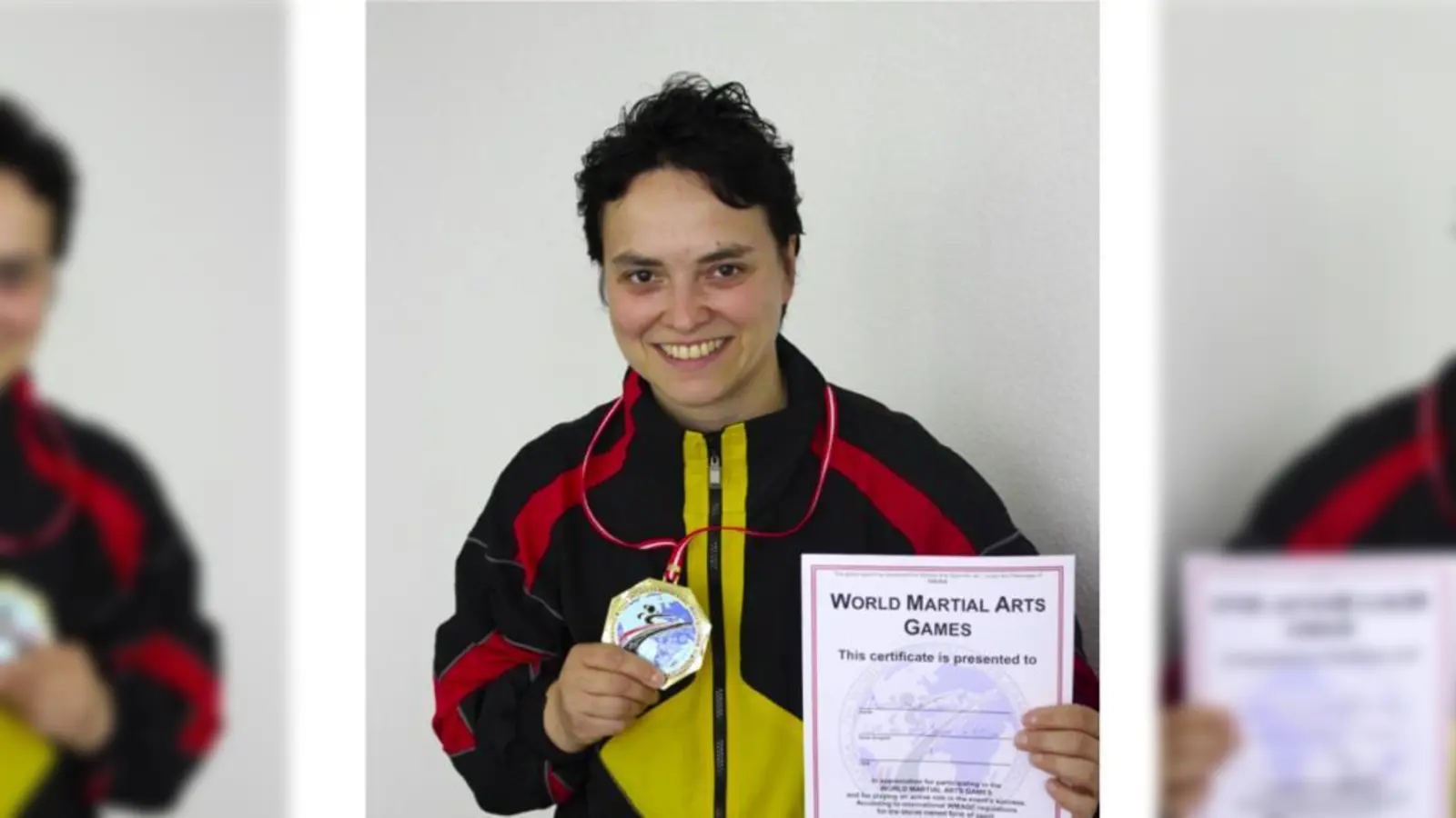 Antigona Sopi hat die »World Martial Arts Games Open 2013« im Leichtkontakt-Kickboxen für sich entschieden. 	 (Foto: sl)