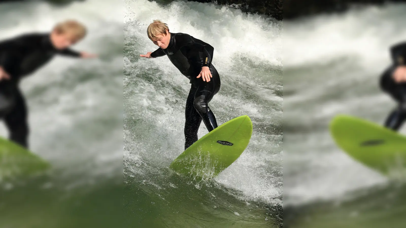Der Eisbach ist für Surfer ein Hotspot. Verena Dietl setzt sich für eine Anfängerwelle an der Isar-Floßlände ein. (Foto: privat)