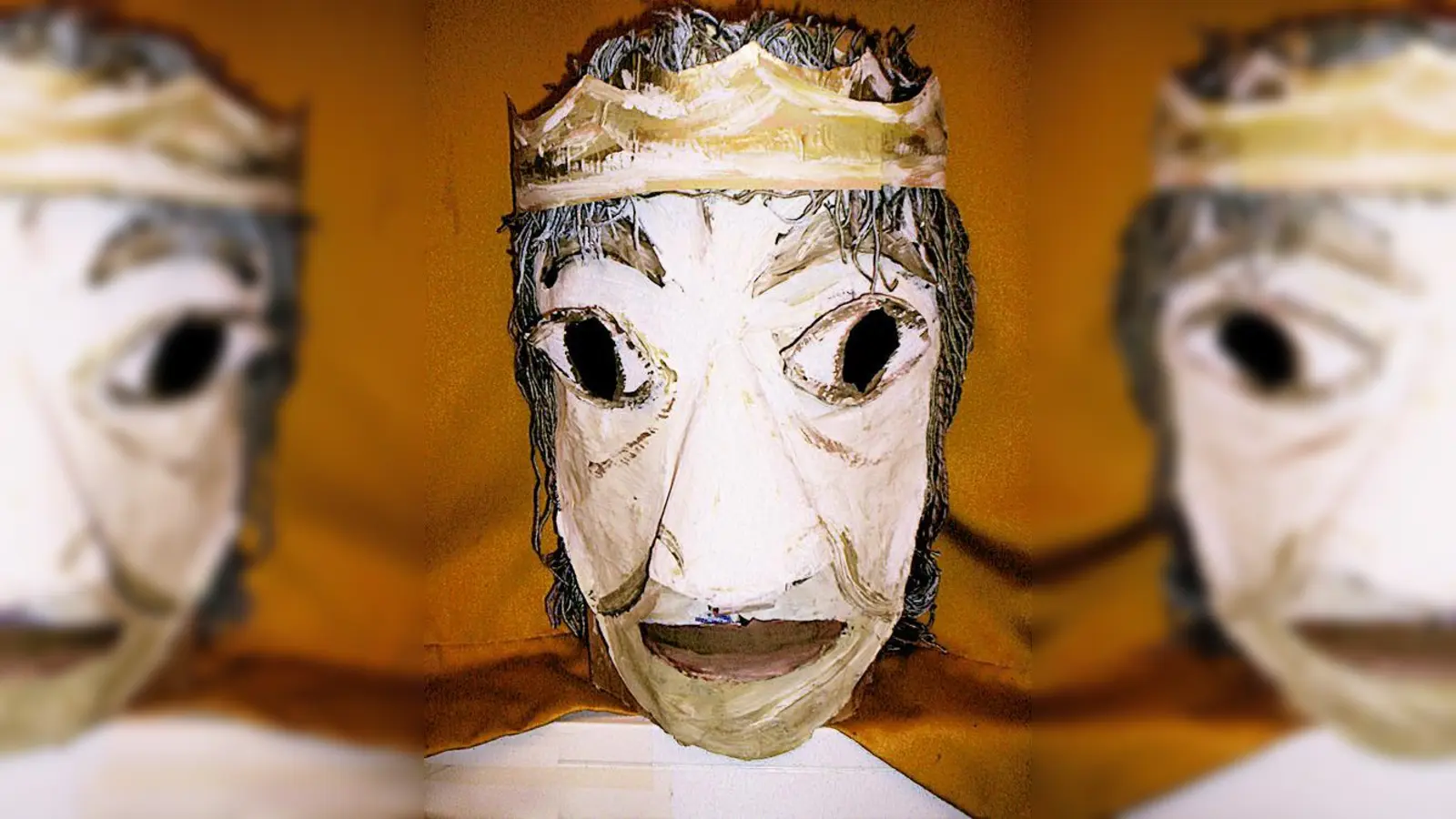 Eine der Masken aus dem Theaterstück »Die Schutzflehenden«.   (Foto: Privat)