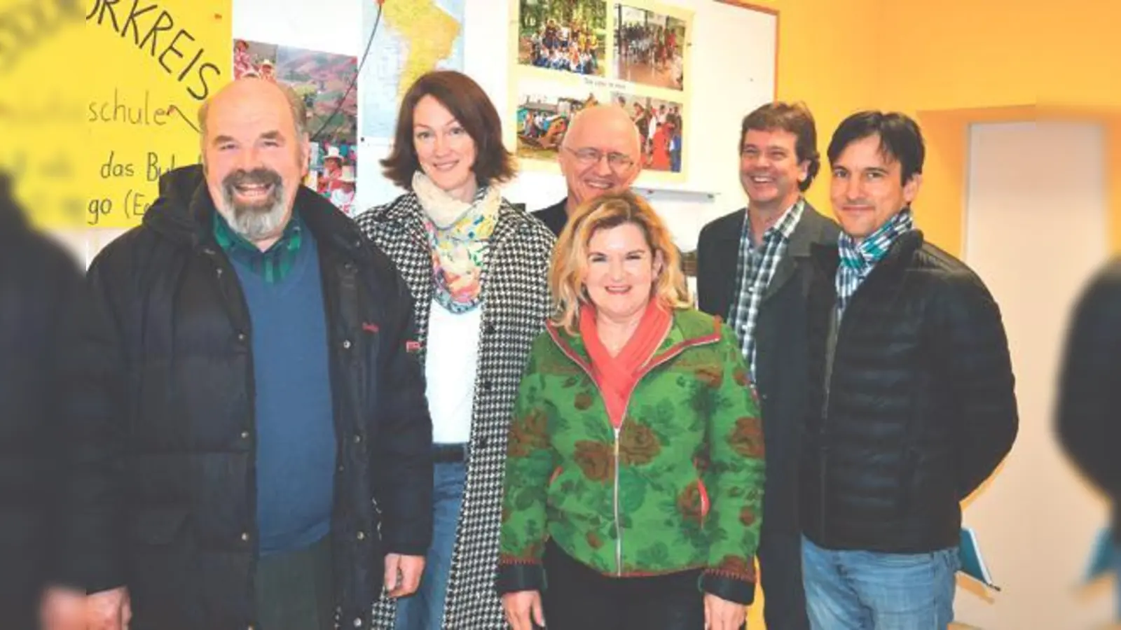 Der neue Vorstand: Dr. Fritz Bayerlein, Sabine Vorwerg, Doris Reitz, Gustav Lorenz, Klaus Leonhardt und Dr. Volker Ferenz (v. li.).	 (Foto: Förderverein)