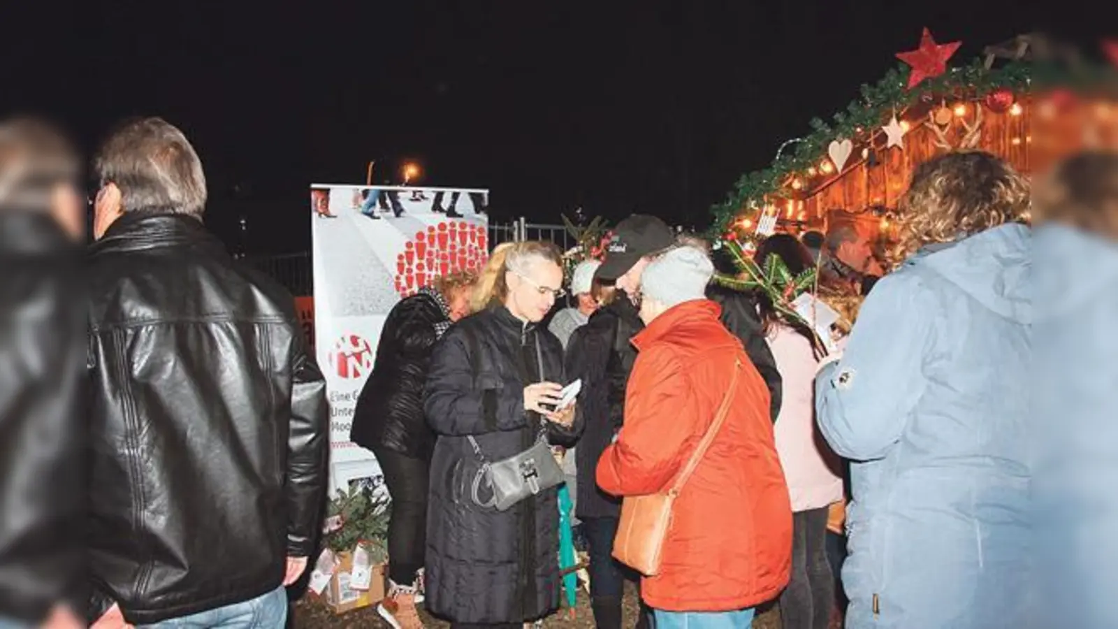 Großer Andrang herrschte am Stand der Aktionsgemeinschaft Moosach. 	 (Foto: S. Höfler)