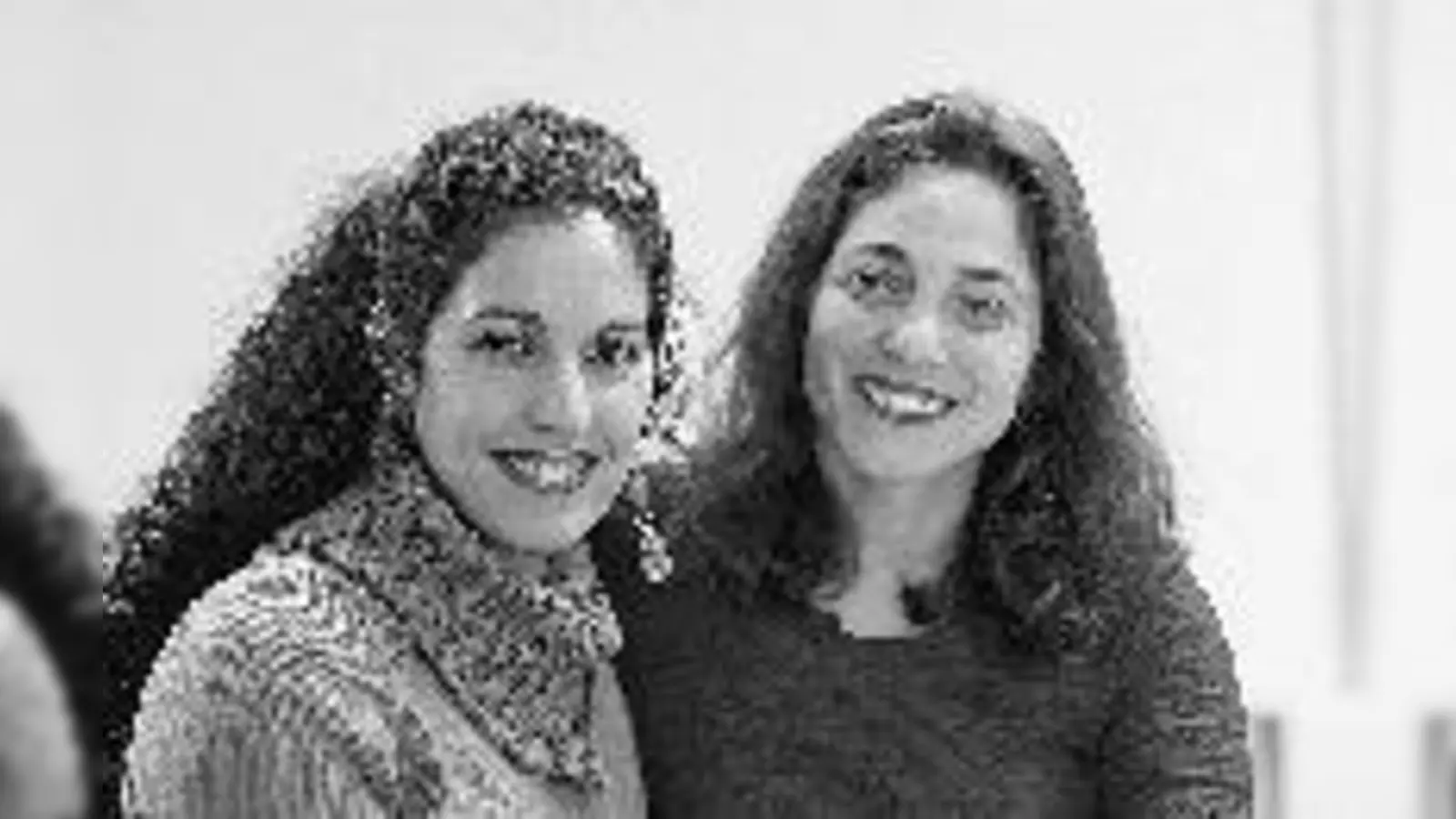 Völkerverständigung mittels Musik und Tanz. Mouna Sabbagh und Nirit Sommerfeld. 	 (Foto: Privat)