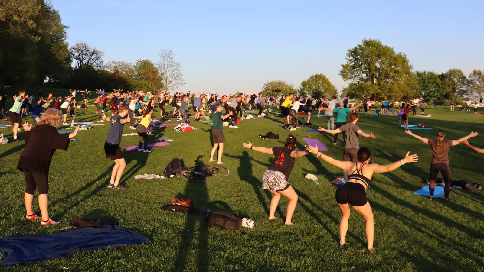 Auch wie man durch Sport seiner Gesundheit nützen kann, erfährt man beim Gesundheitstag.  (Symbolbild: mha)