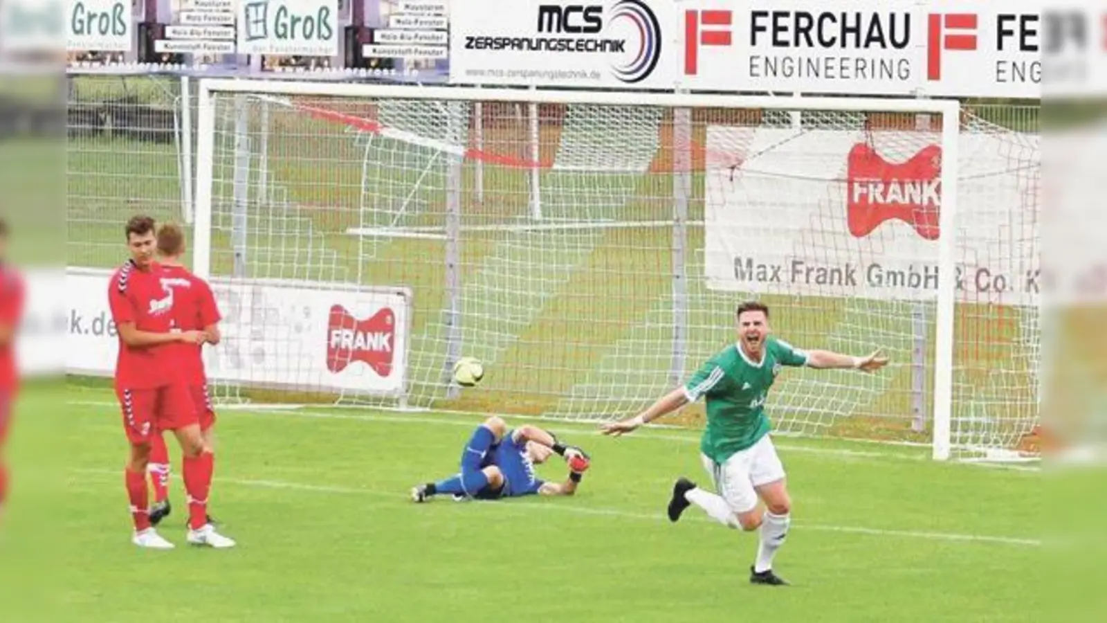 Der TuS Holzkirchen konnte bei seinem ersten Spiel in der Landesliga klar überzeugen.	 (Foto: Kopp)
