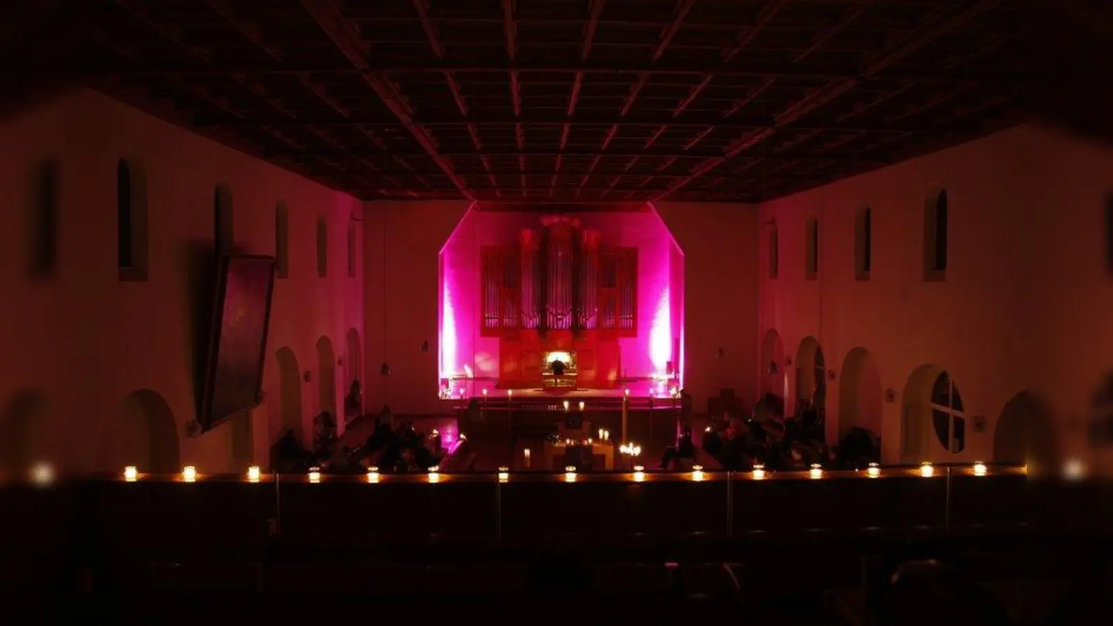 Himmelfahrtskirche: Orgelmusik bei Kerzenschein. (Foto: pi)