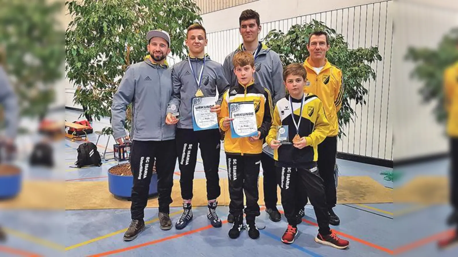 SC Isaria Ringer überzeugen bei Bayerischen Jugend-Meisterschaften im Freistil. (Foto: Verein)