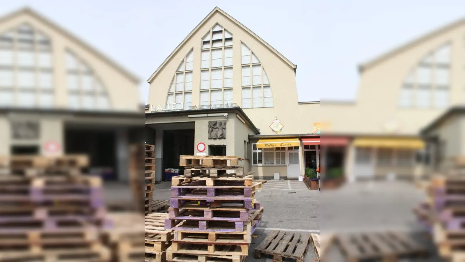 Die denkmalgeschützte Halle 1 des Großmarkts: Wie kann sie ohne Theater künftig genutzt werden? (Foto: job)