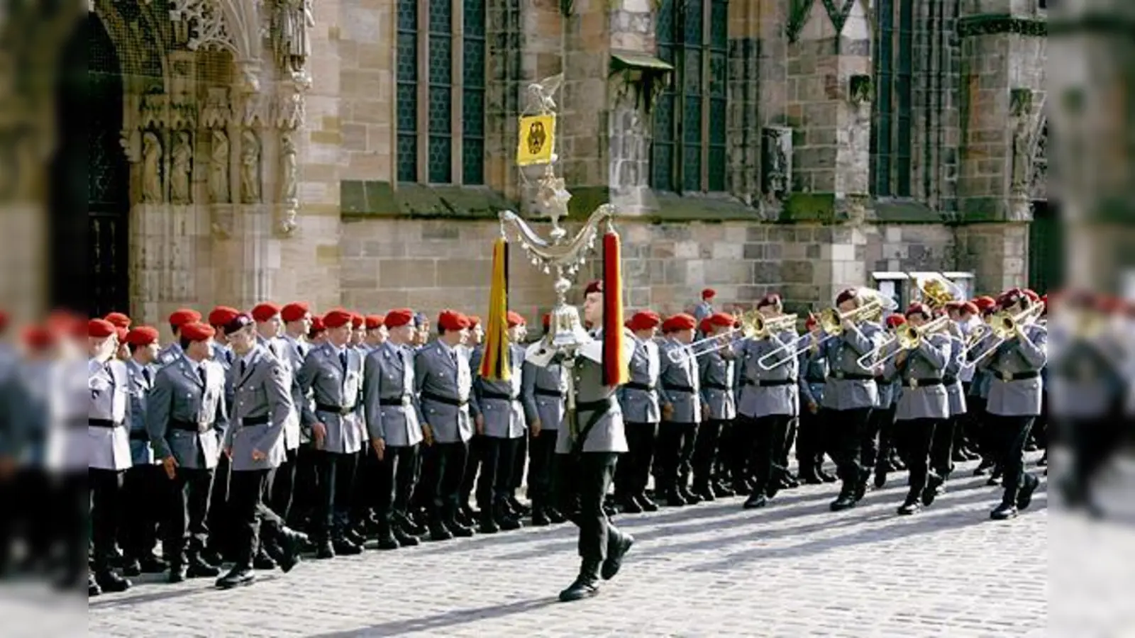 Am 30. Juli werden die Soldaten sich wieder zum öffentlichen Gelöbnis in München versammeln. 	 (F.: VA)