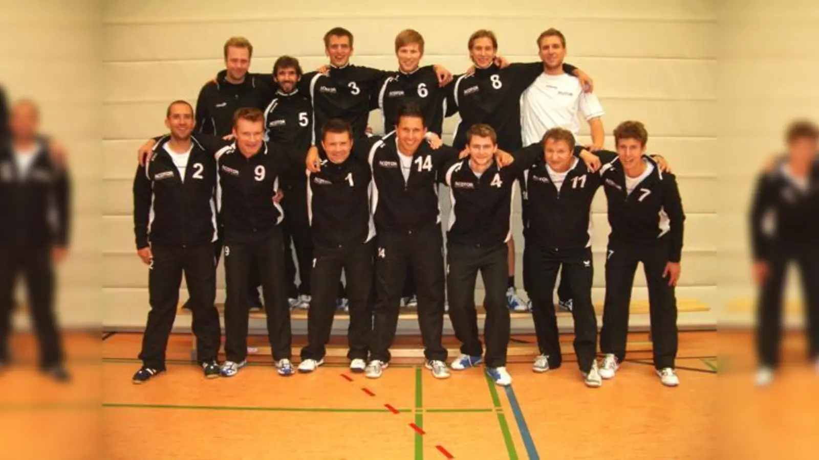 Hartecker Volleyball Herren I als Tabellenführer.  (Foto: Verein)