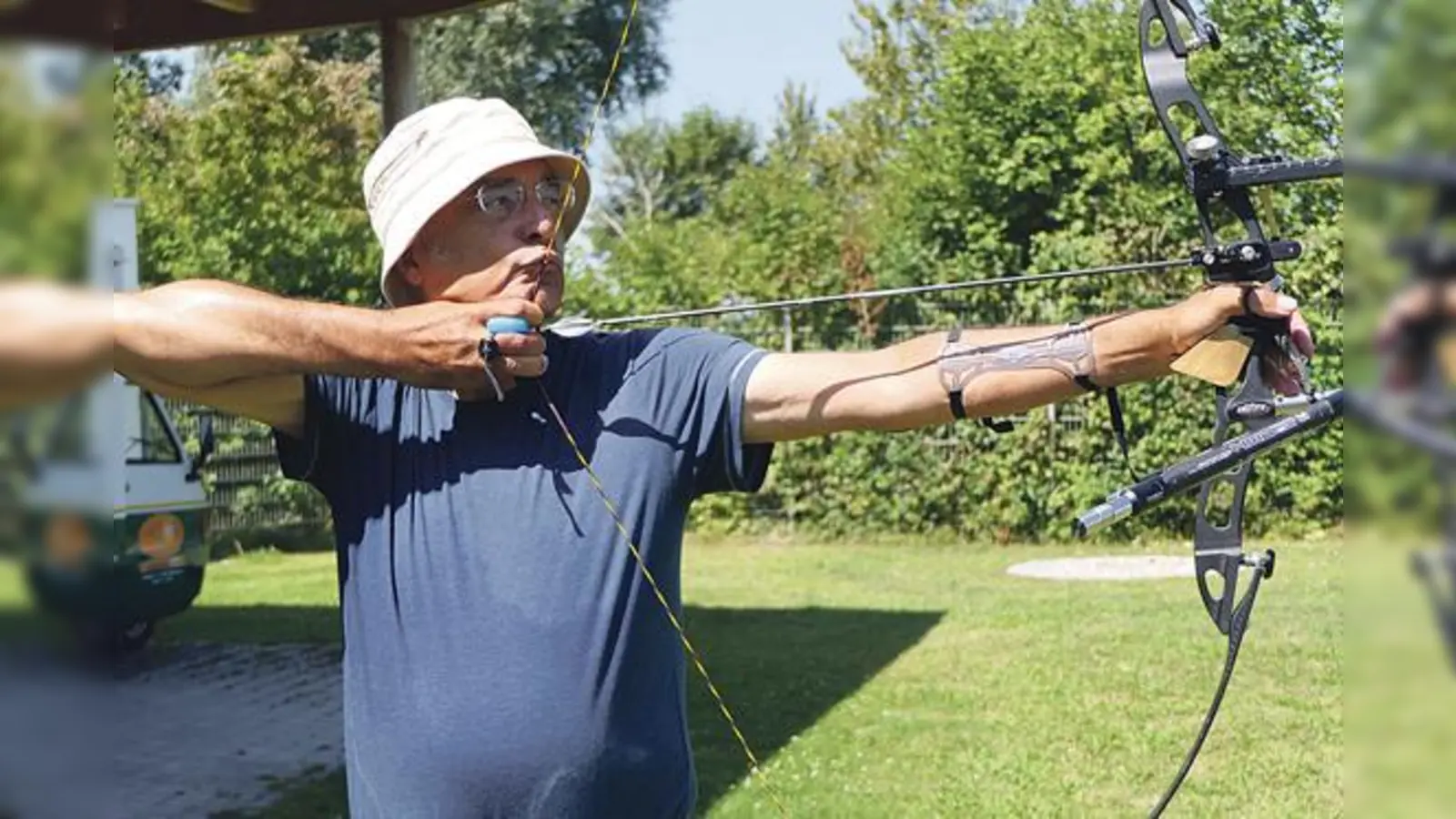 Gilt als Perfektionist: Achmed-James Raith aus Erding gehört zu den besten Bogenschützen der SG Edelweiß.	 (Foto: Verein)