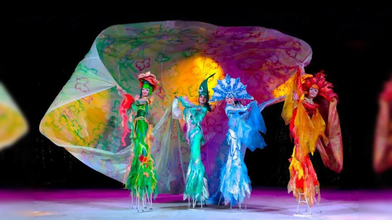 Prächtige Kostüme und fantasievolle Choreografien machen den Moscow Circus on Ice zu einem unvergesslichen Erlebnis. (Foto: pi)