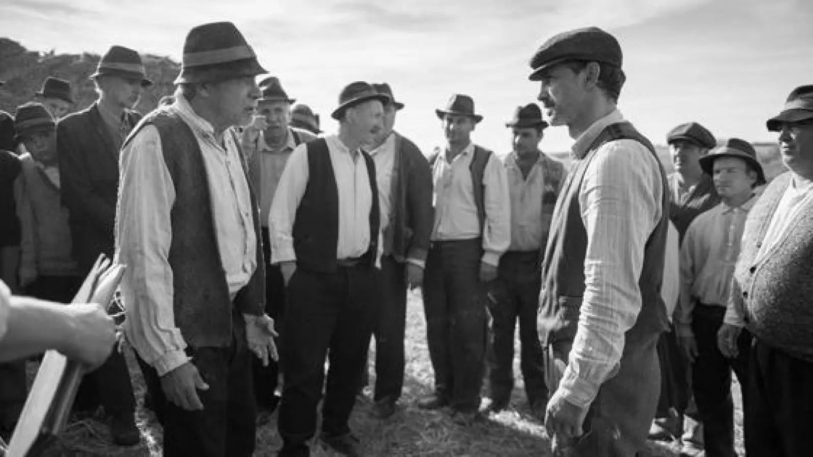 Horatiu Malaele, Darsteller des Ilie Moromete, ist zu Gast und wird am Abend mit dem Preis des Rumänischen Filmfestivals ausgezeichnet.  (Foto: Vlad Cioplea)