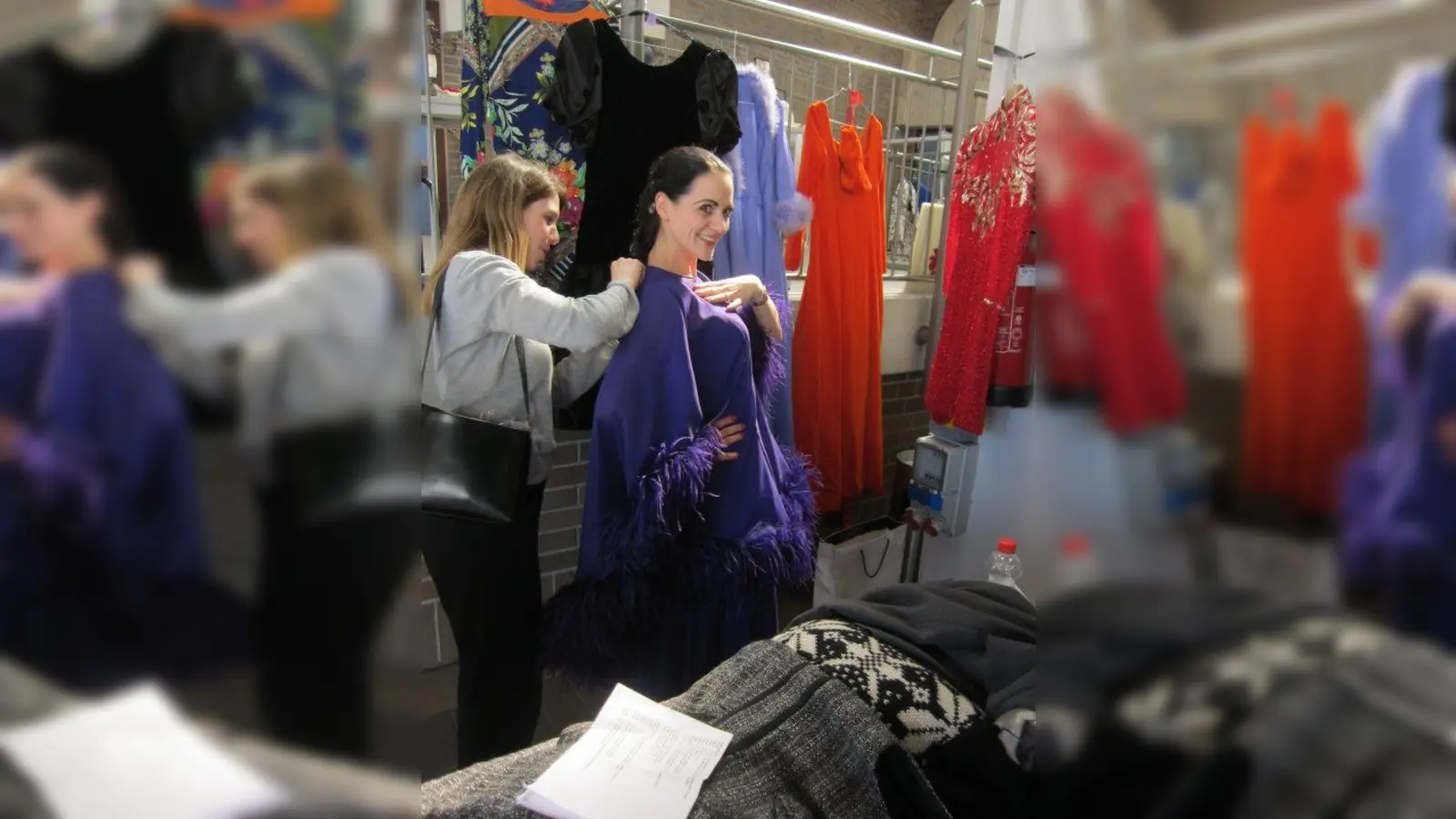 So mancher modischer Blickfang ist hier zu ergattern. (Foto: Rotary München)