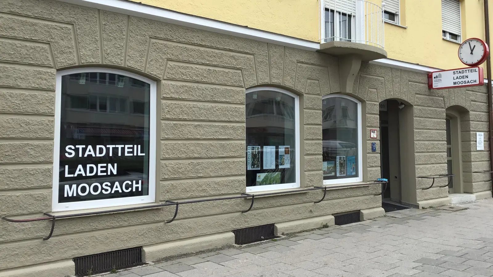 Ausgangspunkt des Spaziergangs ist der Stadtteilladen Moosach. (Archivbild: dm)