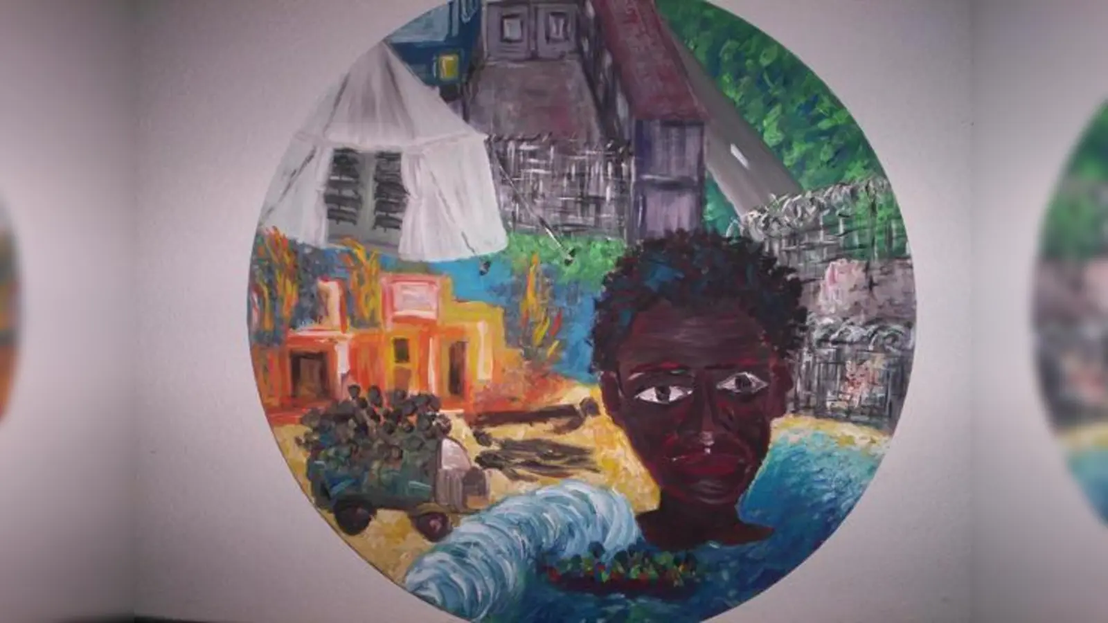 Die Künstlerin Manuela Clarin setzt sich mit ihren Werken für die Gleichberechtigung aller Kulturen ein.  (Foto: VA)