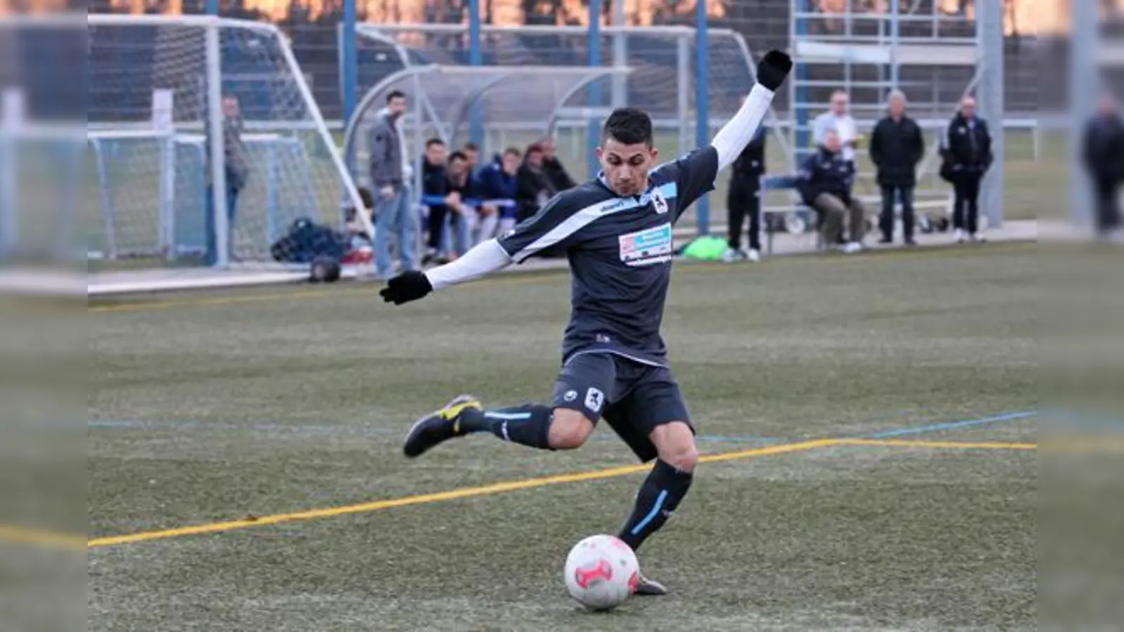 Doppeltorschütze: Manuel Mughetto.  (Foto: A. Wild)