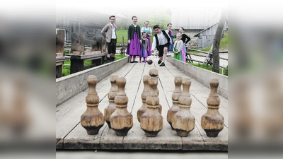 Spielen wie vor 100 Jahren. (Foto: Wasmeier)