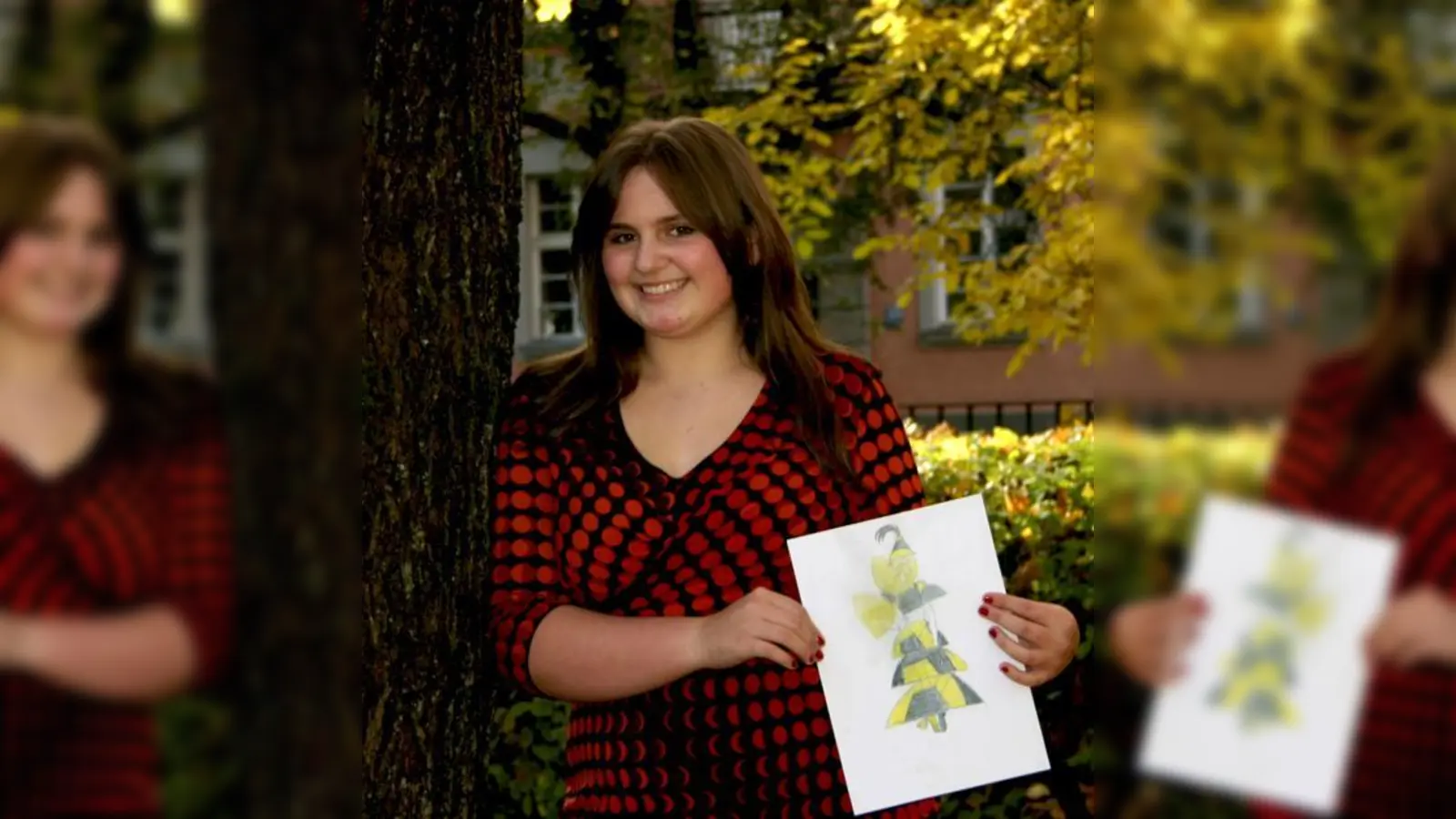 Gerne in der Natur und neuerdings in der Glitzerwelt der Mode: Nachwuchs­talent Sanela Zivkovic aus Schwabing	 (Foto: scy)