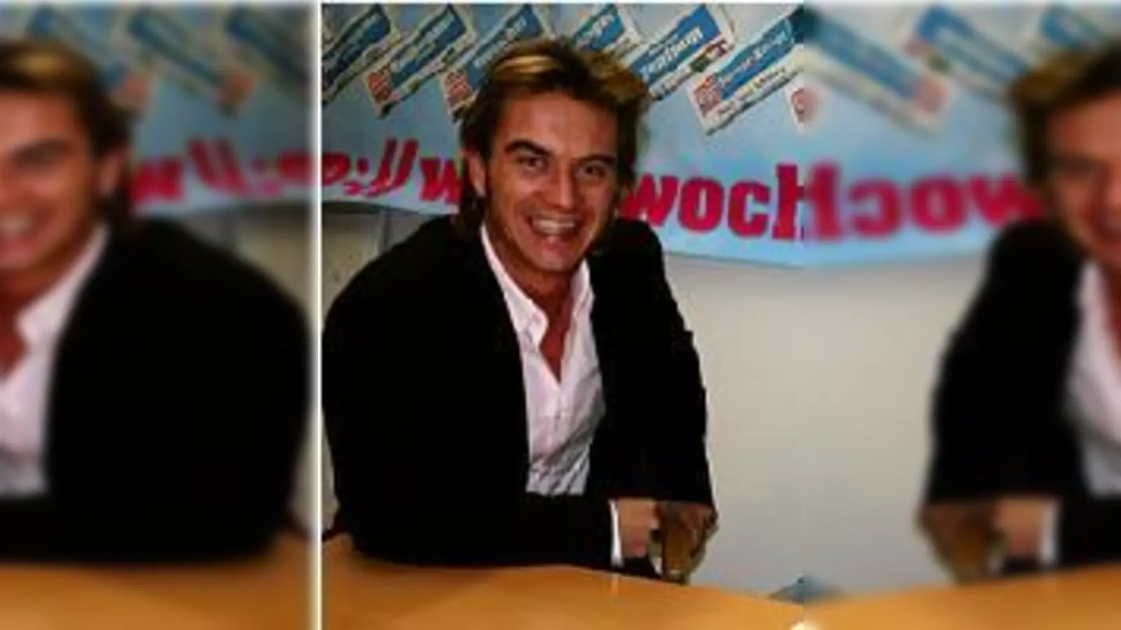Sichtlich gutgelaunt plauderte Florian Silbereisen über Karriere, Fans, seine nächste Tournee und Zukunftspläne.  	 (Foto: ms)