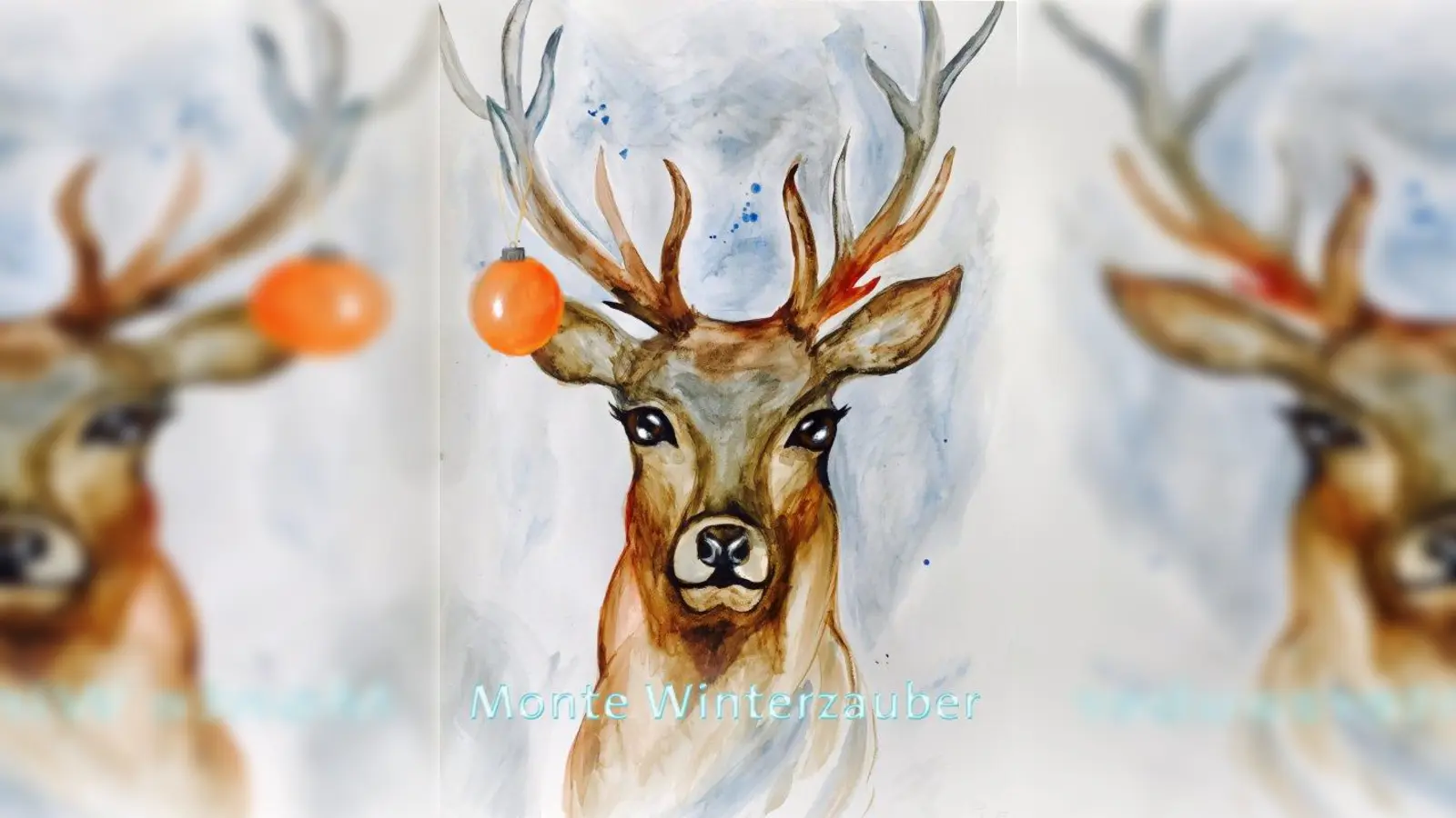 Mit dem Bild einer Schülerin wirbt Montessori Inning für seinen Weihnachtsmarkt. (Foto: Montessori-Schule Inning)