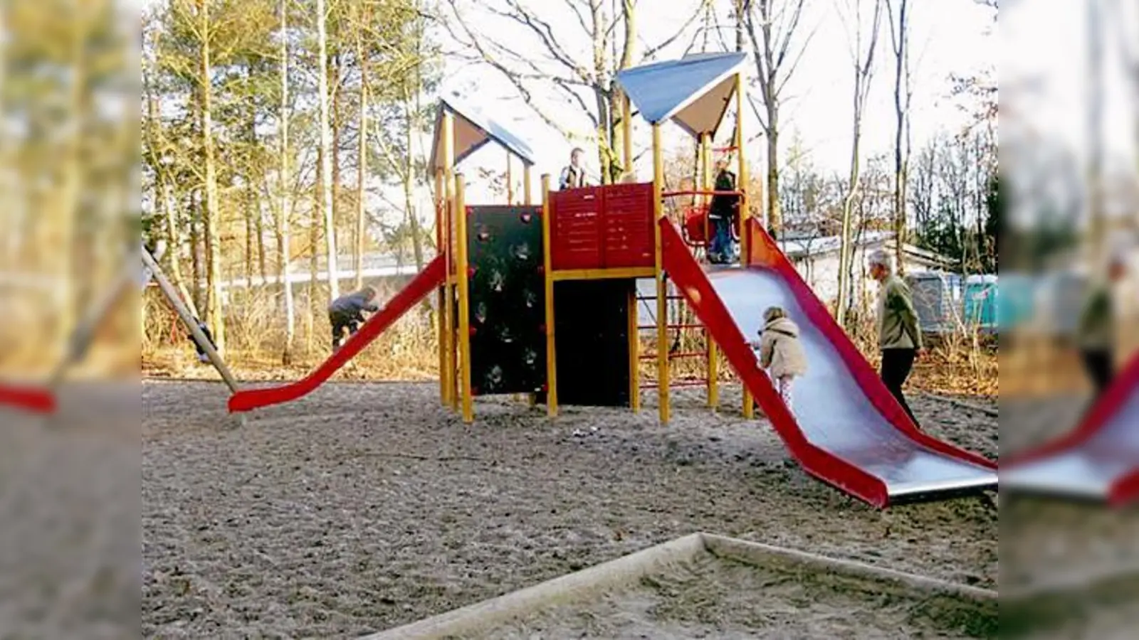 Neue Kletterlandschaft: Sicher klettern und rutschen. 	 (Foto: Privat)