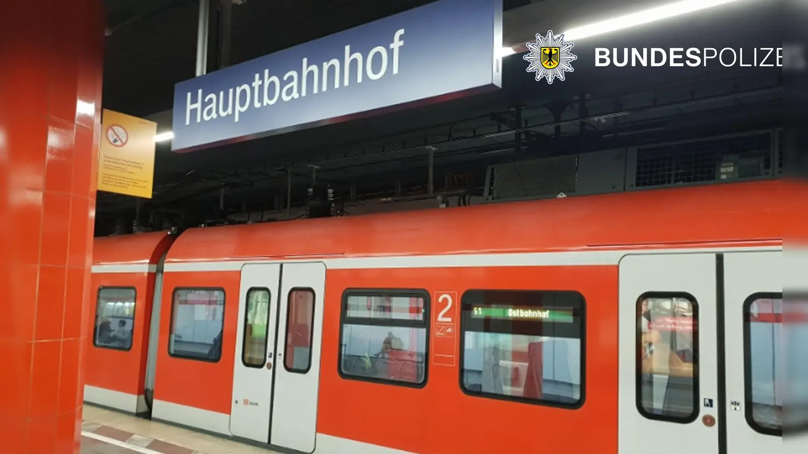 Am Münchner Hauptbahnhof war ein 45-Jähriger mit Schutzengel unterwegs. (Symbolbild: Bundespolizei)