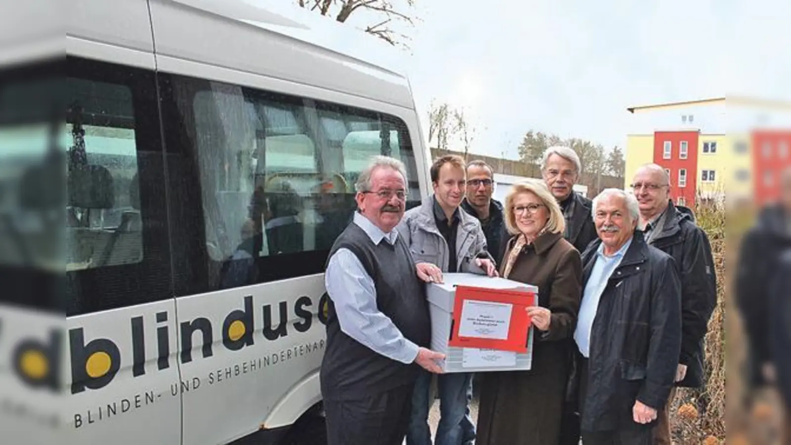 V. l. n. r., 1. Reihe: Adalbert Mader, Manuel Dembelein, Hildegard Mayr, Rolf Zeitler. V. l. n. r., 2. Reihe: Eugen Prinzing, Guido Balfanz, Michael Setzer.  (Foto: Privat)