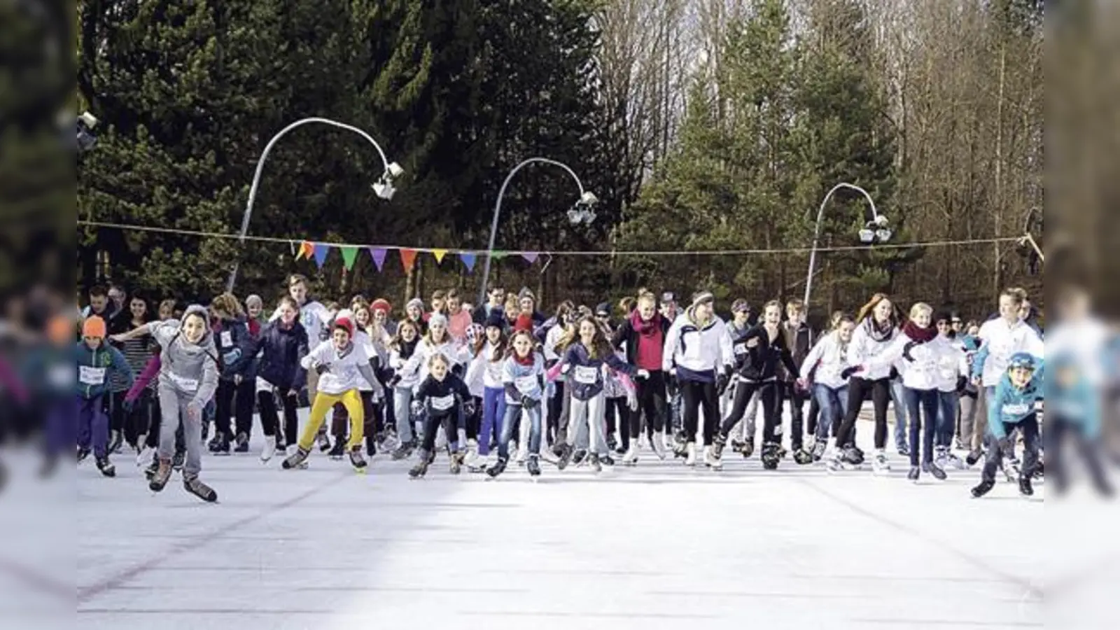 In 30 Minuten liefern über 250 Profiläufer, Freizeitläufer und Anfänger so viele Runden wie möglich. 	 (Foto: privat)