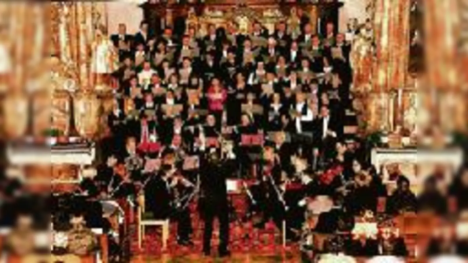 Mozart, Bruckner und Mendelssohn: Große Werke in der Oberföhringer Barockkirche. (Foto: VA)