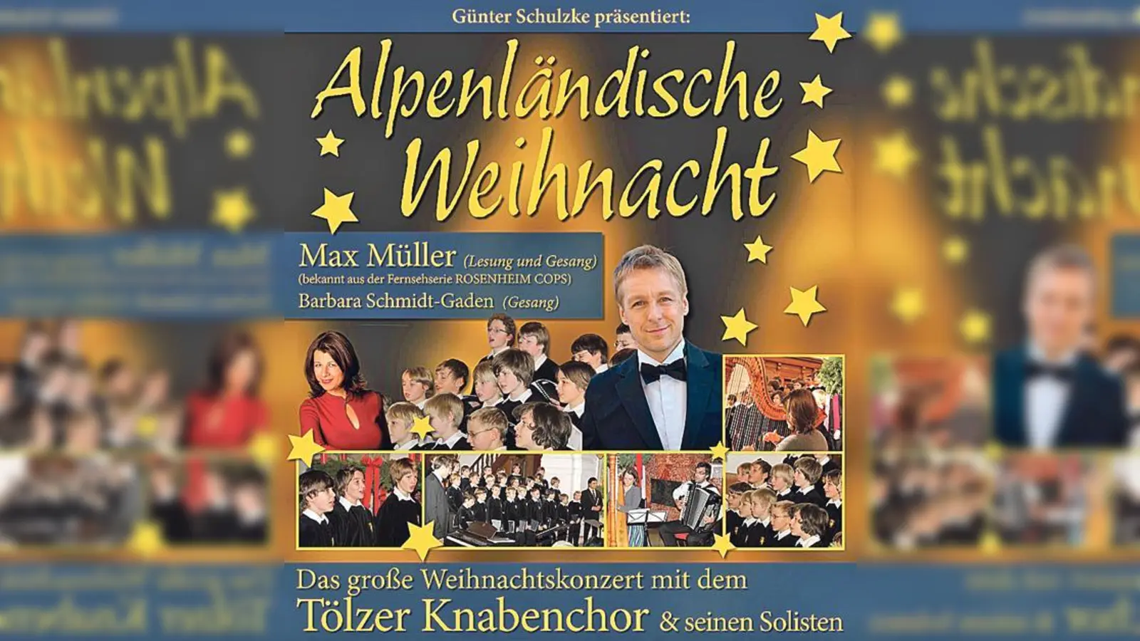 Pünktlich zum ersten Advent kommt der Tölzer Knabenchor mit seinen Solisten zum großen alpenländischen Weihnachtskonzert in die Stadthalle Grafing. »Rosenheim-Cop« Max Müller wird ebenfalls am Abend zugegen sein.	 (Foto: VA)
