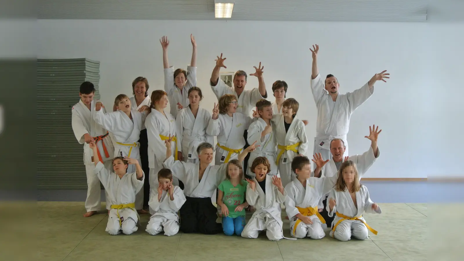Die Aikido-Gruppe des TuS Holzkirchen freut sich über weitere kleine Mitkämpfer und Mitkämpferinnen. (Foto: VA)