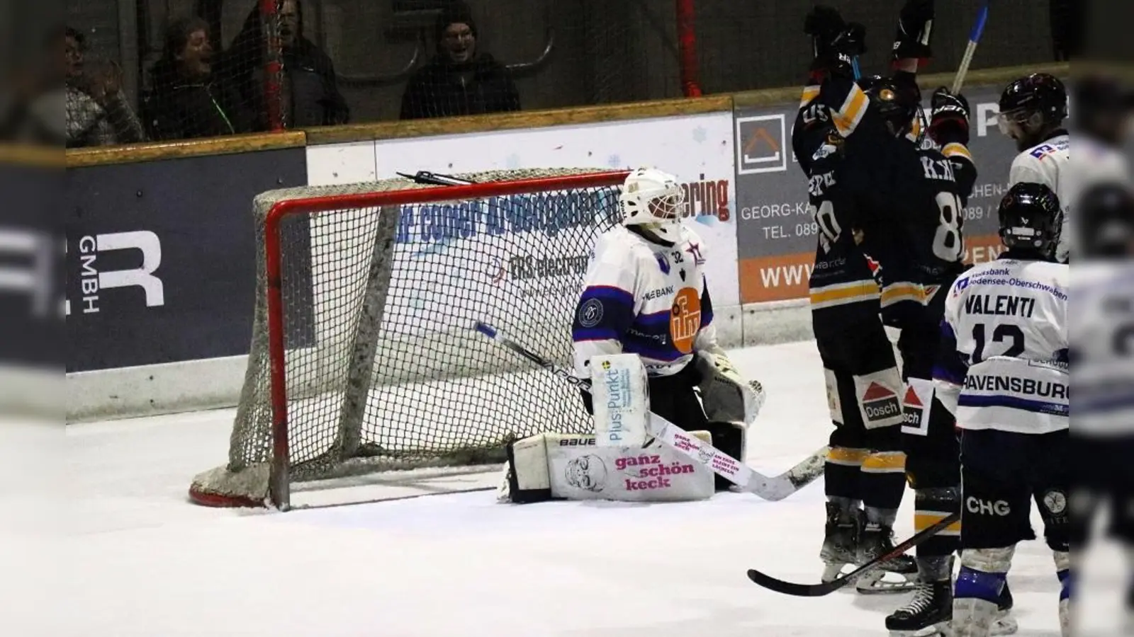 Ein mühsamer Gang war für die Wanderers der Heimauftritt gegen Liganeuling EV Ravensburg. (Foto: Wolfgang Maisch)