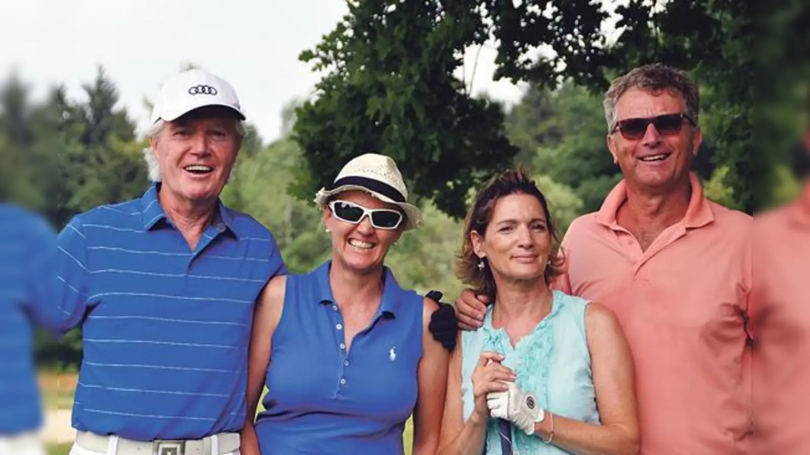 Helfen macht glücklich  das wissen auch Karl-Heinz Stangner (Schatzmeister), Anneliese Eberl, Sabine Gall, Dr. Gerhard Bäuerlein (Präsident).	 (Foto: Dr. Thorsten Glinars)