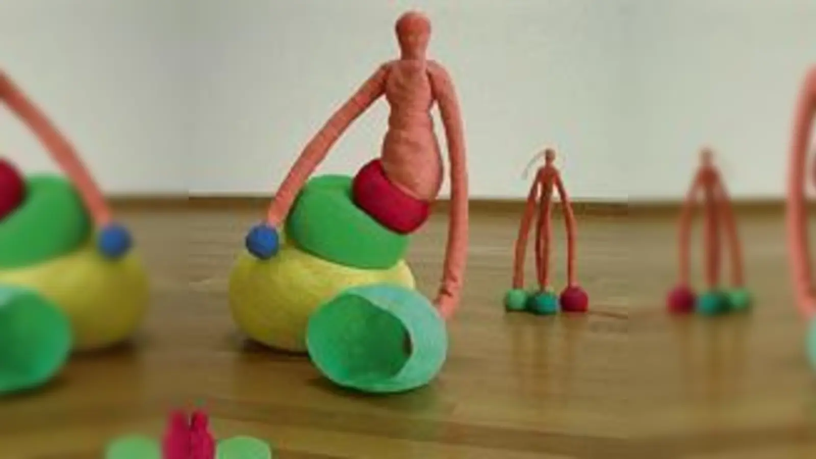 Prozesse, Spuren, Werke im Kontext von Kunst und Therapie am Gasteig. (Foto: VA)