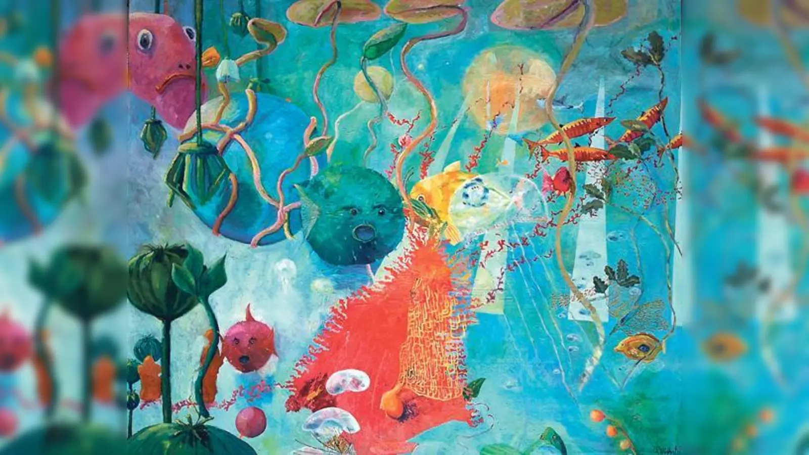 Bei der Ausstellung sind diverse Exponate (wie dieses von Angela Widholz) zu sehen.	 (Foto: VA)