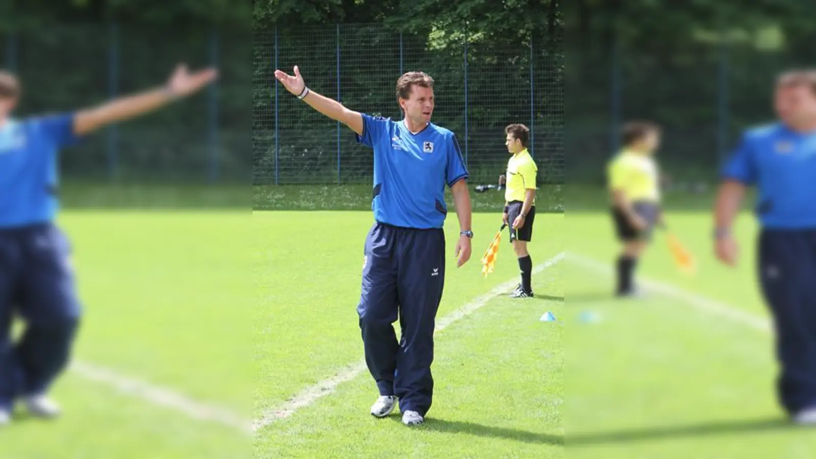 Zuversichtlich: U17-Trainer Fred Klaus.  (Foto: A. Wild)