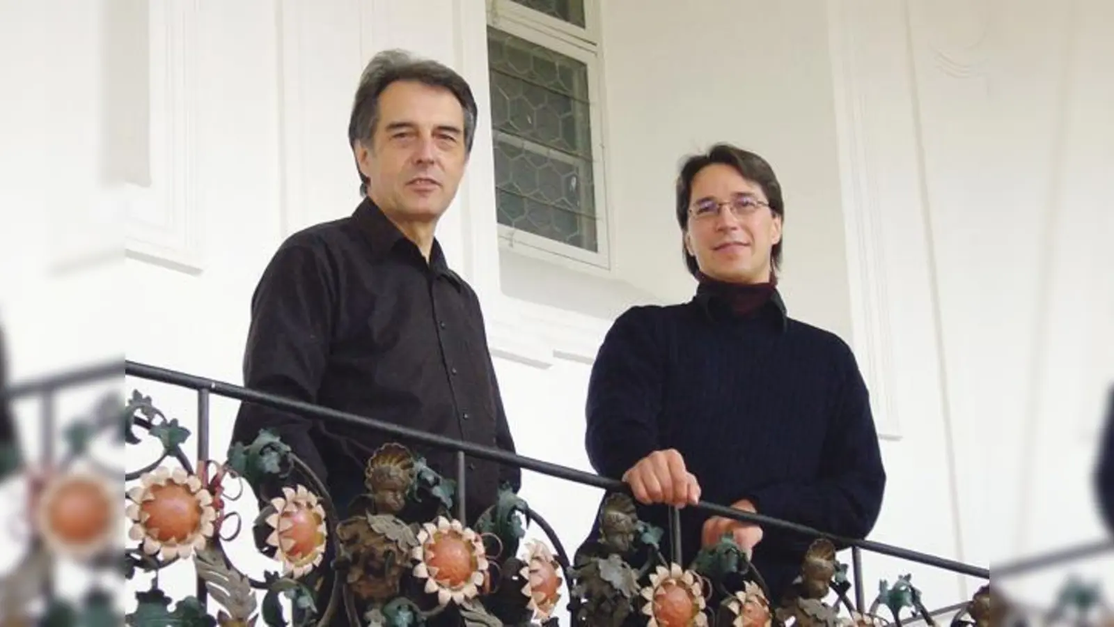 Das feinsinnige Musiker-Duo Edgar Gredler und Walter  Kirchmair (v.l.). 	 (Foto: privat)
