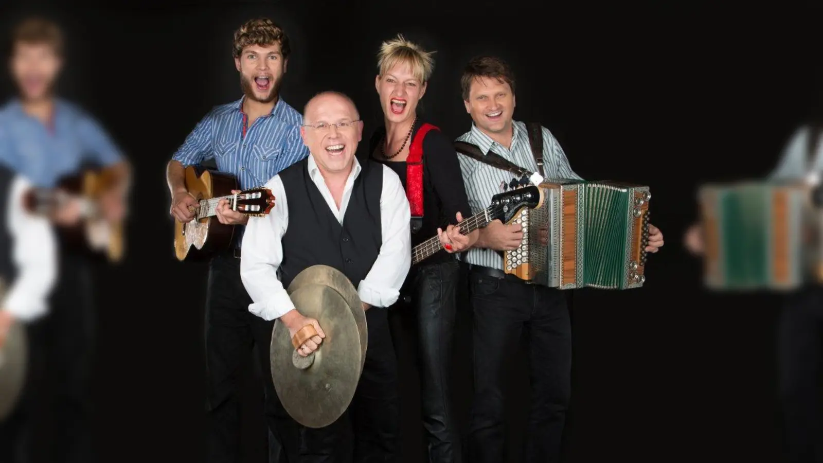 Die Couplet-AG mit Berni Filser, Jürgen Kirner, Bianca Bachmann und Bernhard Gruber (von links). (Foto: pi)