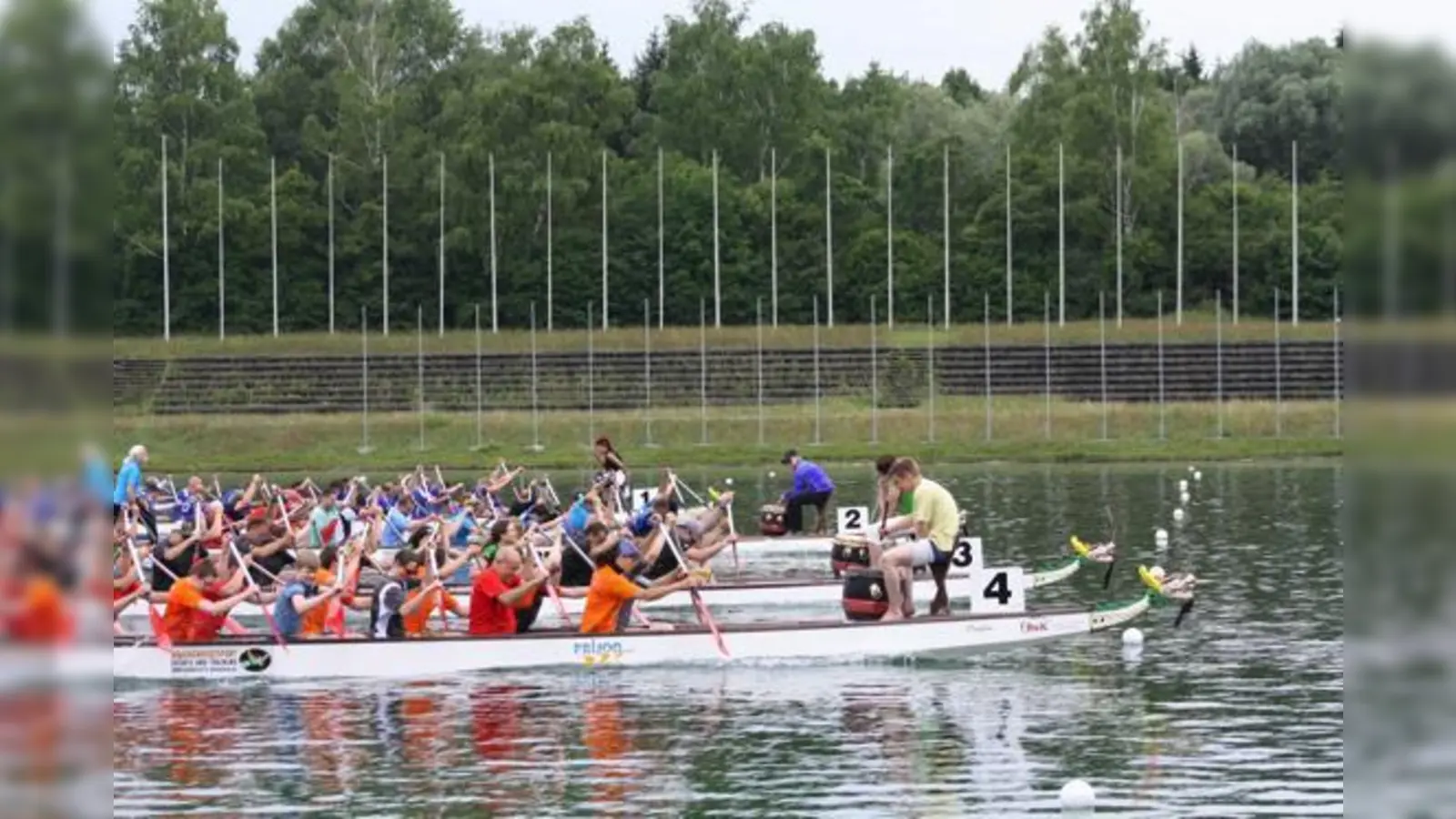 Der Startschuss zum Drachenboot Race fällt dann am Sonntag um 11 Uhr.	 (Foto: VA)